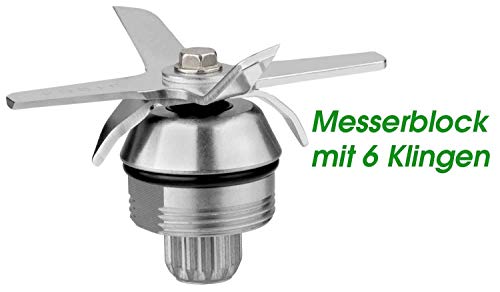 Profi Smoothie Maker Power Mixer Hochleistungsmixer Blender Icecrusher